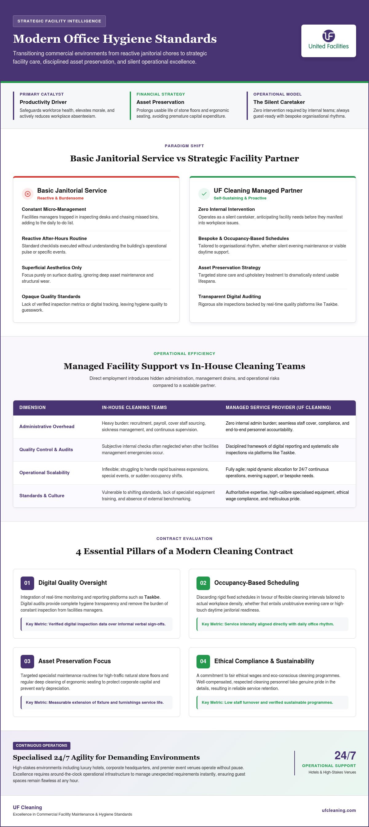 Office cleaning companies London